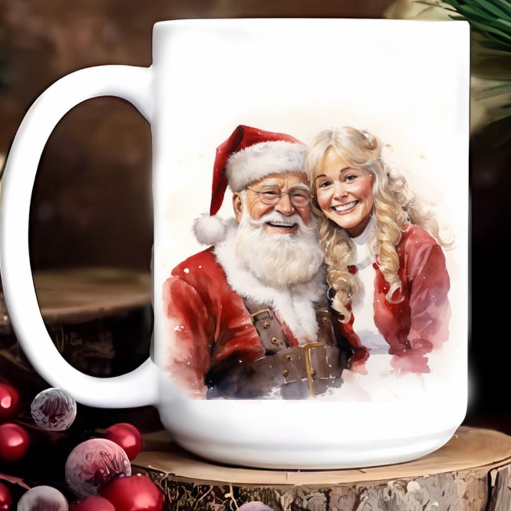 Mr and Mrs. Claus Mug